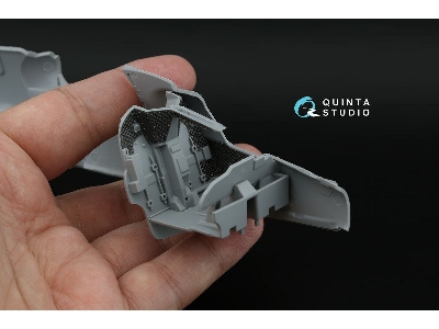 Quilting Cover For Ка-52 / Ka-52М Cockpit (For Zvezda And Quinta Kits) - zdjęcie 1