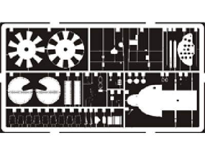  I-16 type 10 1/48 - Academy Minicraft - blaszki - zdjęcie 1