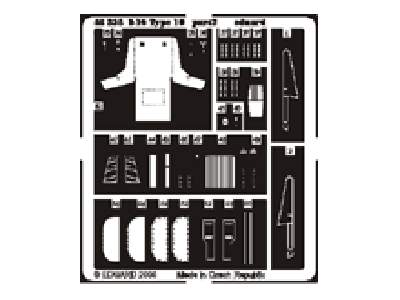  I-16 type 10 1/48 - Academy Minicraft - blaszki - zdjęcie 3