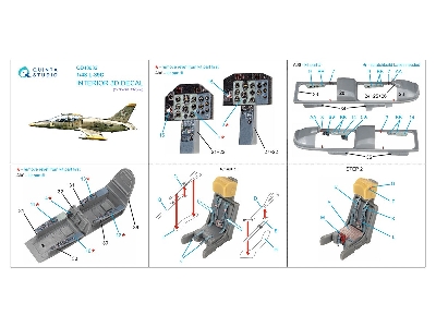 Aero L-39 C - 3d-printed & Coloured Interior (For Special Hobby Kits) - zdjęcie 9
