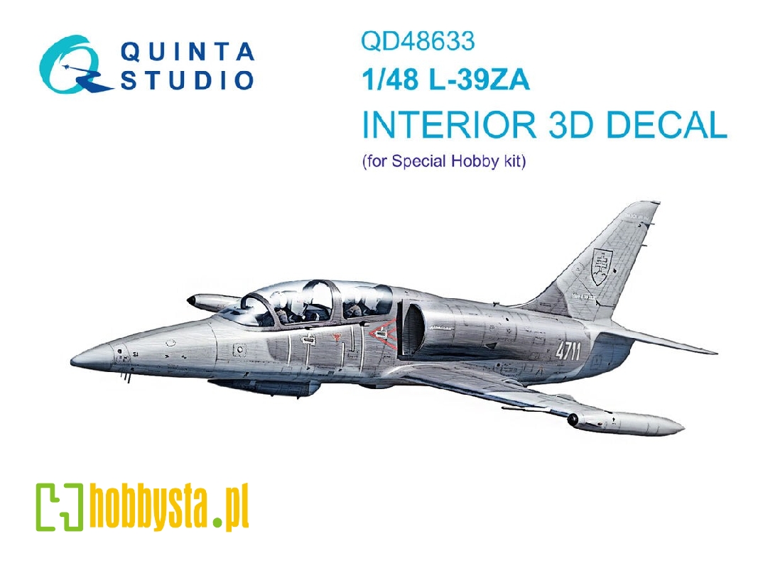 Aero L-39 Za - 3d-printed & Coloured Interior (For Special Hobby Kits) - zdjęcie 1