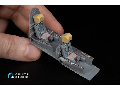 Aero L-39 Za - 3d-printed & Coloured Interior (For Special Hobby Kits) - zdjęcie 6