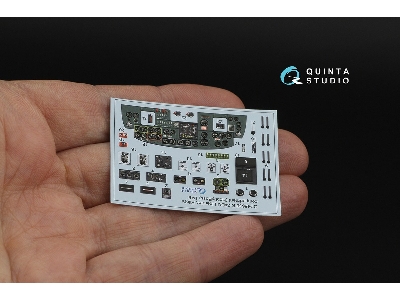 Consolidated  B-24 D/J Liberator - Pilot's Compartment - 3d-printed & Coloured Interior (For Hobby Boss Kits) - zdjęcie 4