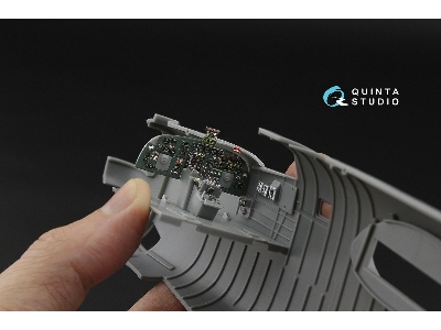 Consolidated  B-24 D/J Liberator - Pilot's Compartment - 3d-printed & Coloured Interior (For Hobby Boss Kits) - zdjęcie 6