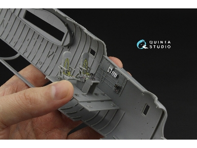 Consolidated  B-24 D/J Liberator - Pilot's Compartment - 3d-printed & Coloured Interior (For Hobby Boss Kits) - zdjęcie 8