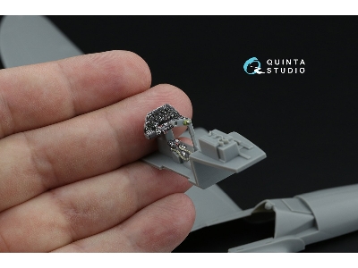 Lockheed P-38 F Lightning - 3d-printed & Coloured Interior (For Hasegawa Kits) - zdjęcie 5