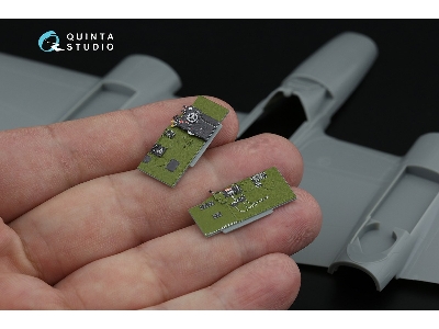 Lockheed P-38 F Lightning - 3d-printed & Coloured Interior (For Hasegawa Kits) - zdjęcie 6