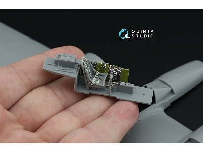 Lockheed P-38 F Lightning - 3d-printed & Coloured Interior (For Hasegawa Kits) - zdjęcie 8