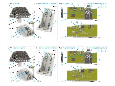 Lockheed P-38 F Lightning - 3d-printed & Coloured Interior (For Hasegawa Kits) - zdjęcie 9