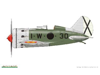  I-16 Type 10 over Spain DUAL COMBO 1/48 - samolot - zdjęcie 2