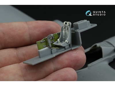 Lockheed P-38 J Lightning - 3d-printed & Coloured Interior (For Hasegawa Kits) - zdjęcie 8