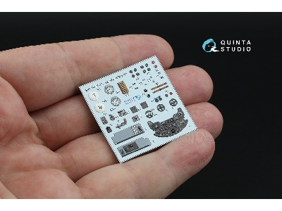 Yakovlev Yak-7b - 3d-printed & Coloured Interior (For Zvezda Kits) - zdjęcie 3