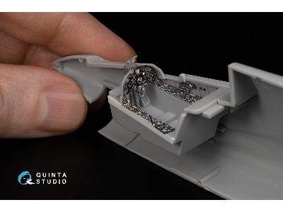 Vought F-8 E Crusader - 3d-printed & Coloured Interior (For Hasegawa And Hobby 2000 Kits) - zdjęcie 5