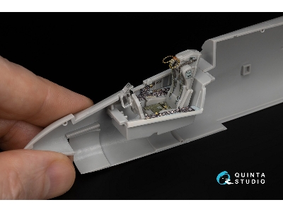 Vought F-8 E Crusader - 3d-printed & Coloured Interior (For Hasegawa And Hobby 2000 Kits) - zdjęcie 6