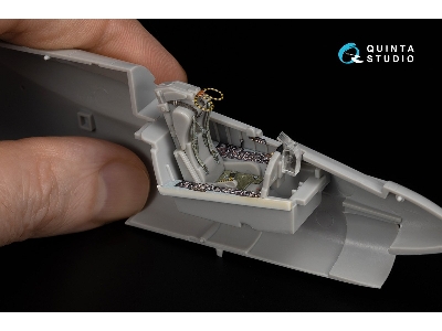 Vought F-8 E Crusader - 3d-printed & Coloured Interior (For Hasegawa And Hobby 2000 Kits) - zdjęcie 7