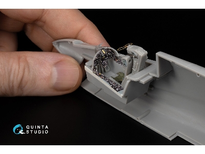 Vought F-8 J Crusader - 3d-printed & Coloured Interior (For Hasegawa And Hobby 2000 Kits) - zdjęcie 6