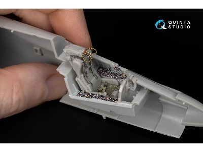 Vought F-8 J Crusader - 3d-printed & Coloured Interior (For Hasegawa And Hobby 2000 Kits) - zdjęcie 7