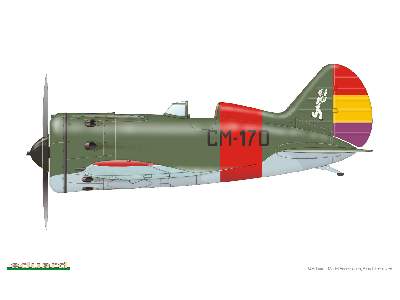  I-16 Type 10 over Spain DUAL COMBO 1/48 - samolot - zdjęcie 9