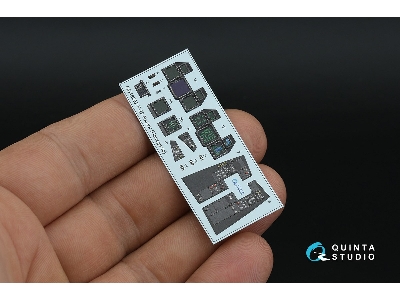 Lockheed Martin F-22 Raptor - 3d-printed & Coloured Interior (For Hasegawa Kits) - zdjęcie 3