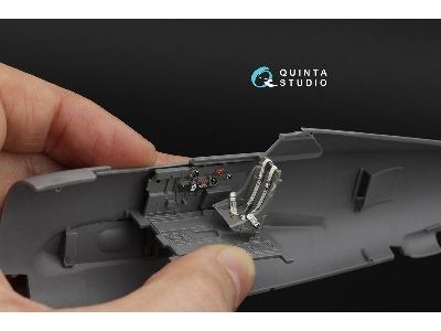 Republic P-47 D Thunderbolt Razorback - 3d-printed & Coloured Interior (For Miniart Kits) - zdjęcie 7