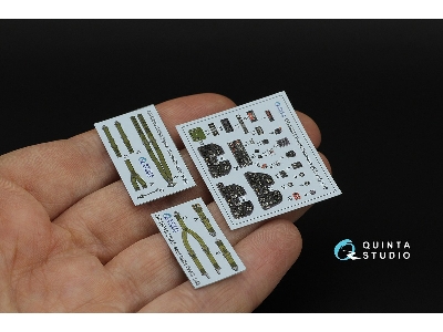 Curtiss P-40 N Warhawk - 3d-printed & Coloured Interior (For Eduard Kits) - zdjęcie 2