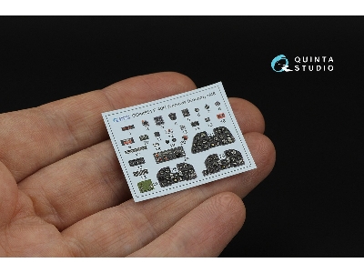 Curtiss P-40 N Warhawk - 3d-printed & Coloured Interior (For Eduard Kits) - zdjęcie 3