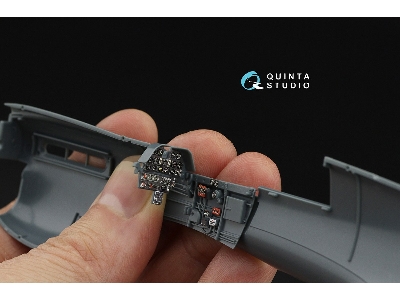 Curtiss P-40 N Warhawk - 3d-printed & Coloured Interior (For Eduard Kits) - zdjęcie 5