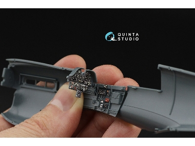 Curtiss P-40 N Warhawk - 3d-printed & Coloured Interior (For Eduard Kits) - zdjęcie 6