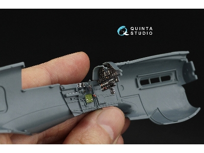 Curtiss P-40 N Warhawk - 3d-printed & Coloured Interior (For Eduard Kits) - zdjęcie 7