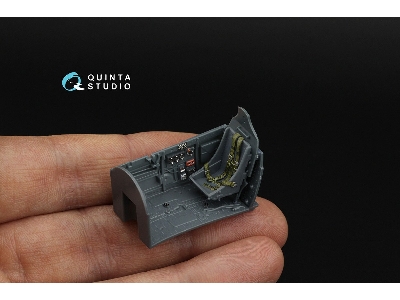 Curtiss P-40 N Warhawk - 3d-printed & Coloured Interior (For Eduard Kits) - zdjęcie 10