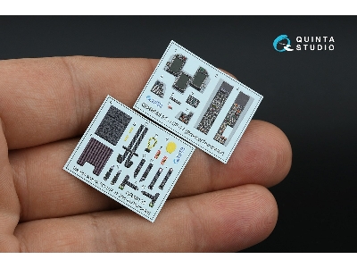 Pac/Cac Jf-17/Fc-1 - 3d-printed & Coloured Interior (For Bronco And Trumpeter) Kits) - zdjęcie 2