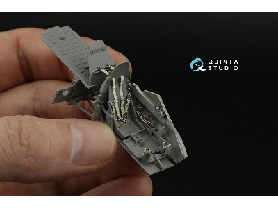 Henschel Hs-129 B-3 - 3d-printed & Coloured Interior (For Takom Kits) - zdjęcie 8