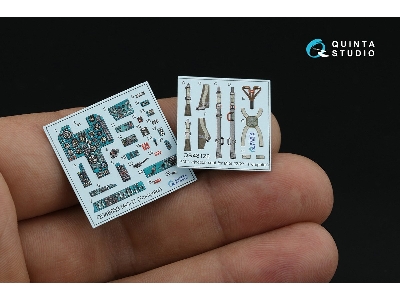 Mig-27 Flogger-d - 3d-printed & Coloured Interior (For Trumpeter Kits) - zdjęcie 2