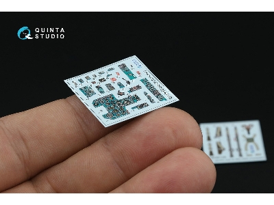 Mig-27 Flogger-d - 3d-printed & Coloured Interior (For Trumpeter Kits) - zdjęcie 3