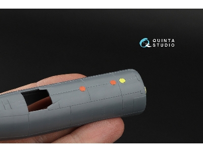 Nakajima Ki-115 Tsurugi - 3d-printed & Coloured Interior (For Eduard Kits) - zdjęcie 5