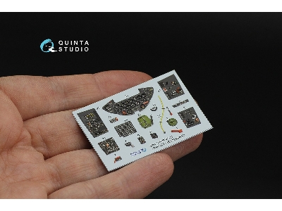 Grumman F9f-2 Panther - 3d-printed & Coloured Interior (For Trumpeter Kits) - zdjęcie 4