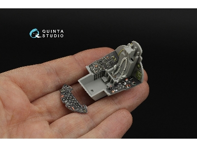 Grumman F9f-2 Panther - 3d-printed & Coloured Interior (For Trumpeter Kits) - zdjęcie 6