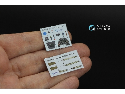 Avia S-199 - 3d-printed & Coloured Interior (For Eduard Kits) - zdjęcie 2