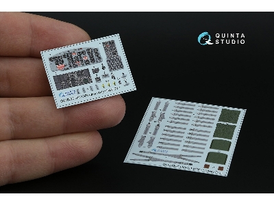 Bell Uh-1 D Early / H Early - 3d-printed & Coloured Interior (For Kitty Hawk Kits) - zdjęcie 2