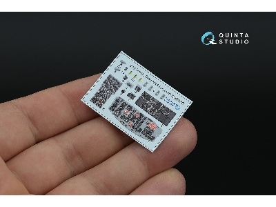 Bell Uh-1 D Early / H Early - 3d-printed & Coloured Interior (For Kitty Hawk Kits) - zdjęcie 6