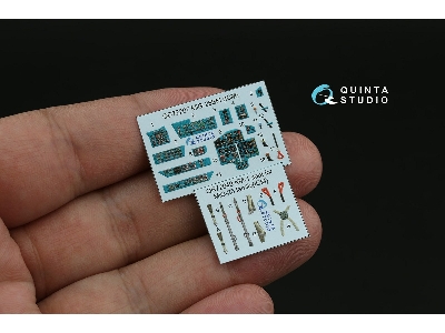 Mig-25 Bm - 3d-printed & Coloured Interior On Decal Paper (For Icm Kits) - zdjęcie 5