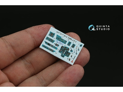 Mig-25 Bm - 3d-printed & Coloured Interior On Decal Paper (For Icm Kits) - zdjęcie 6