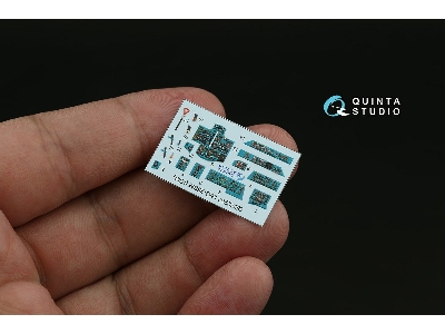 Mig-25 Bm - 3d-printed & Coloured Interior On Decal Paper (For Icm Kits) - zdjęcie 8