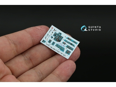 Mig-25 Rb / Rbt - 3d-printed & Coloured Interior On Decal Paper (For Icm Kits) - zdjęcie 8