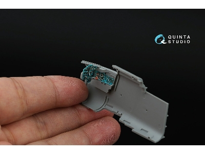 Mig-25 Rb / Rbt - 3d-printed & Coloured Interior On Decal Paper (For Icm Kits) - zdjęcie 11