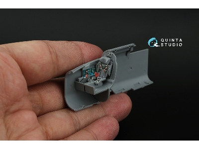 Mig-25 Rb / Rbt - 3d-printed & Coloured Interior On Decal Paper (For Icm Kits) - zdjęcie 12