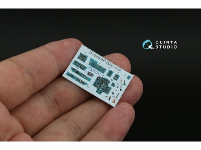 Mig-25 Rbf - 3d-printed & Coloured Interior On Decal Paper (For Icm Kits) - zdjęcie 4