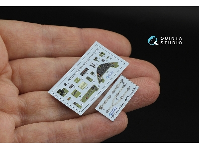 Fm-2 Wildcat - 3d-printed & Coloured Interior On Decal Paper (For Arma Hobby Kits) - zdjęcie 3