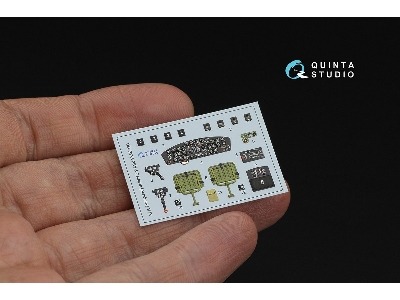 Pby-5 Catalina  - 3d-printed & Coloured Interior On Decal Paper (For Academy Kits) - zdjęcie 5