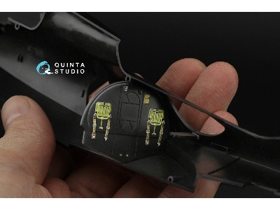 Pby-5 Catalina  - 3d-printed & Coloured Interior On Decal Paper (For Academy Kits) - zdjęcie 6